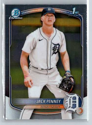 2025 Bowman #BCP-60 Jack Penney Chrome Prospects P55