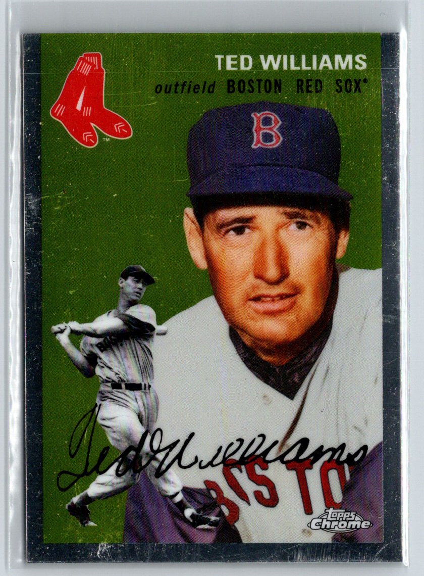 2023 Topps Chrome Platinum Anniversary #477 Ted Williams P55