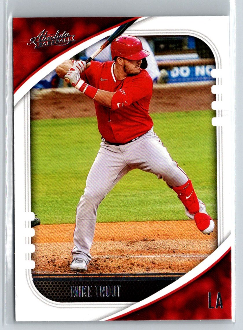 2021 Panini Absolute #83 Mike Trout Retail P55