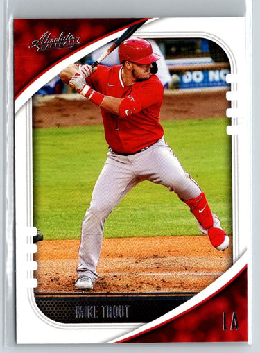 2021 Panini Absolute #83 Mike Trout Retail P55