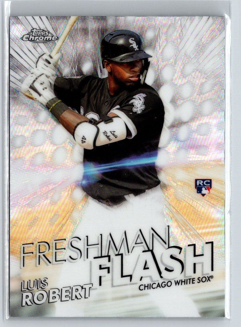 2020 Topps Chrome #FF-5 Luis Robert Freshman Flash P56