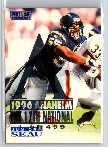 1996 Pro Line #259 Junior Seau Anaheim National P57