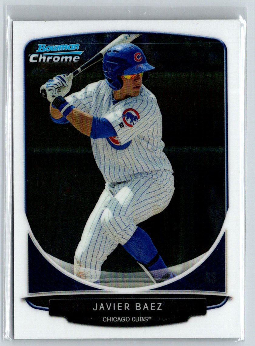 2013 Bowman Draft Picks & Prospects #TP-27 Javier Baez Chrome Top Prospects P58