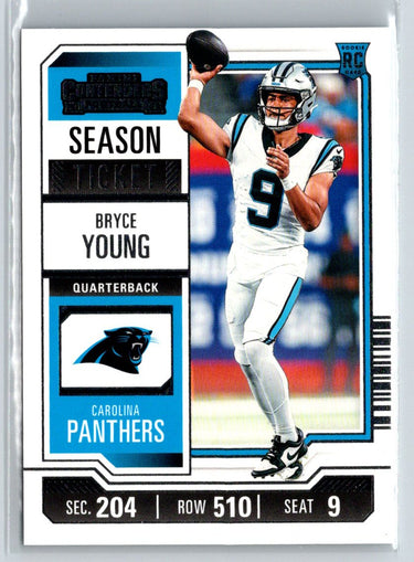 2023 Panini Contenders #15 Bryce Young Season Ticket Retail P59