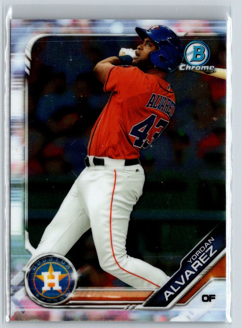 2019 Bowman #BCP-123 Yordan Alvarez Chrome Prospects P59