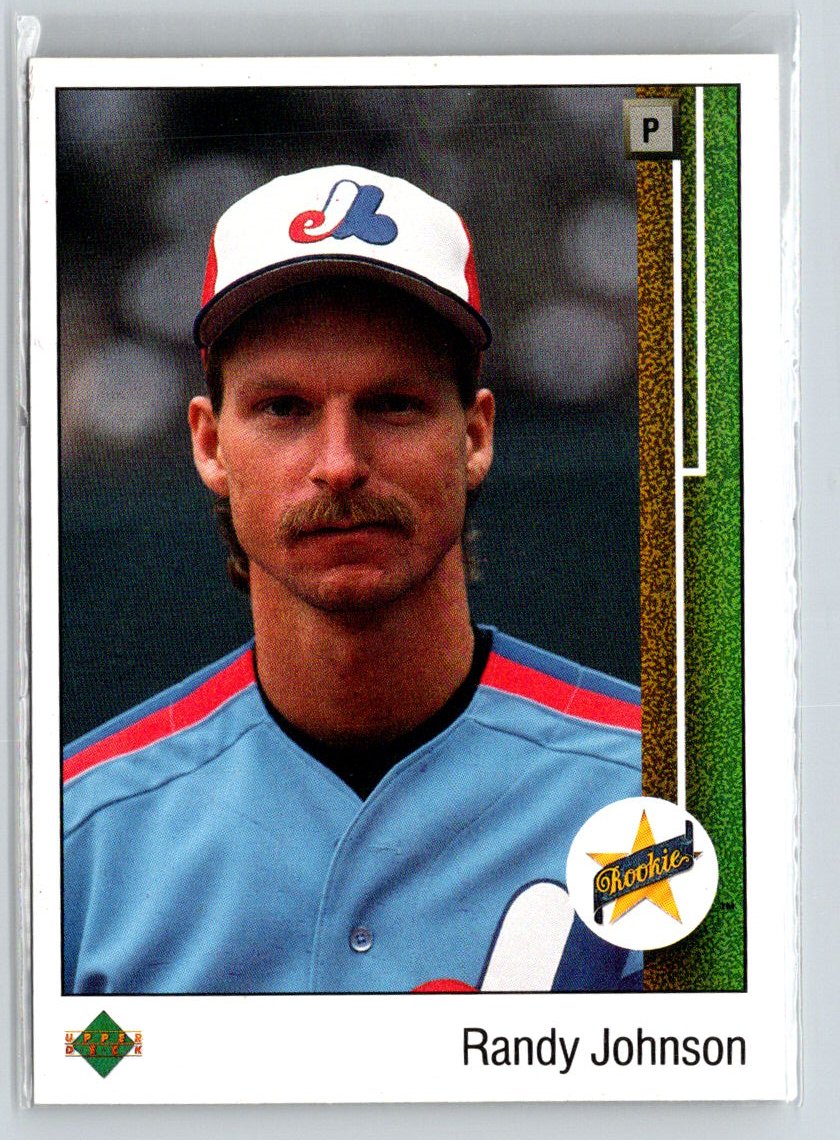 1989 Upper Deck #25 Randy Johnson P60
