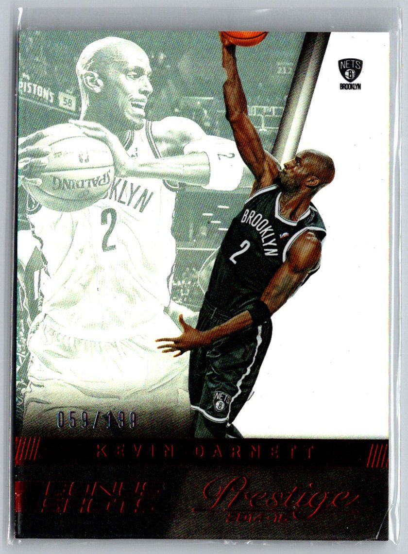 2014-15 Panini Prestige Premium #105 Kevin Garnett Bonus Shots Red #/199 P60