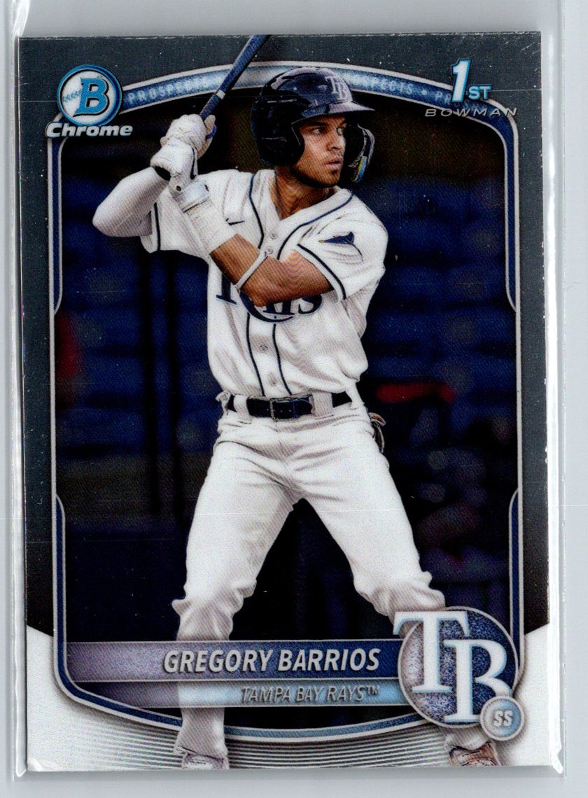2025 Bowman #BCP-7 Gregory Barrios Chrome Prospects P60