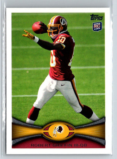 2012 Topps #340 Robert Griffin III P60