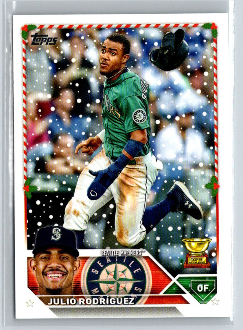 2023 Topps Holiday #H26 Julio Rodríguez P61