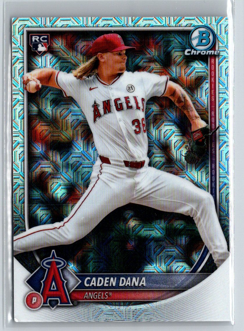 2025 Bowman #94 Caden Dana Chrome Mojo Refractor P61