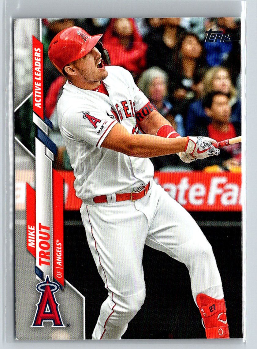 2020 Topps Update #U-243 Mike Trout P61