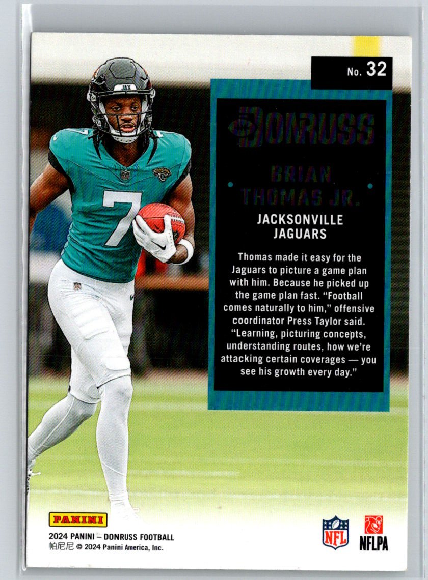 2024 Donruss #32 Brian Thomas Jr. Retro 1994 P61