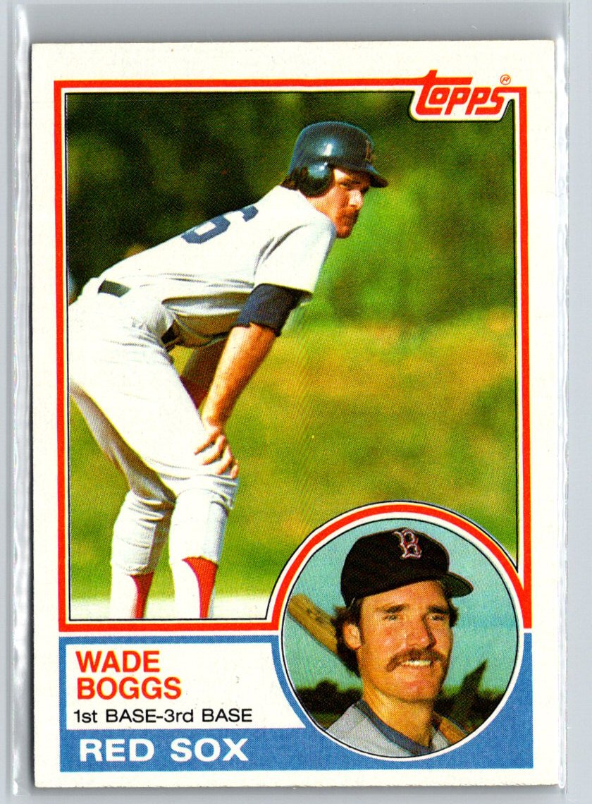 1983 Topps #498 Wade Boggs P62