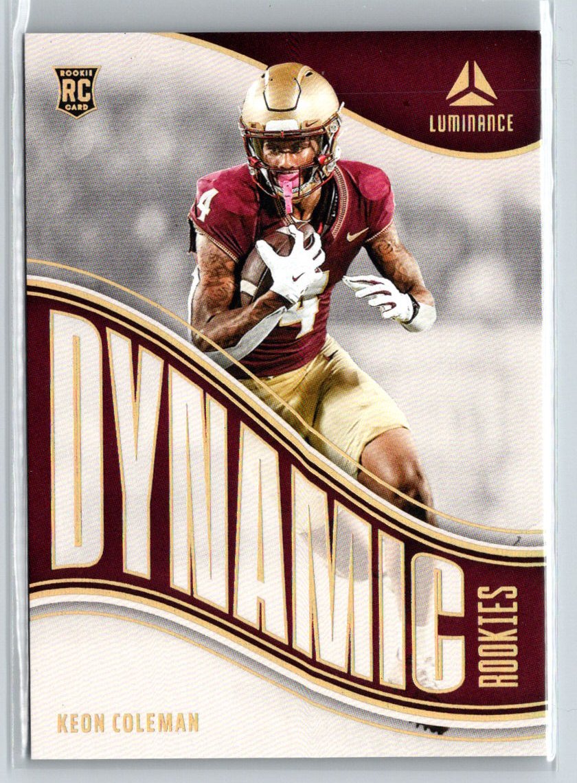2024 Panini Luminance #DR-KCN Keon Coleman Dynamic Rookies P62