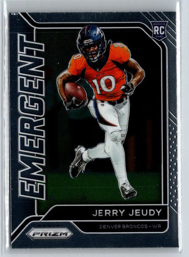 2020 Panini Prizm - Emergent #8 Jerry Jeudy P62