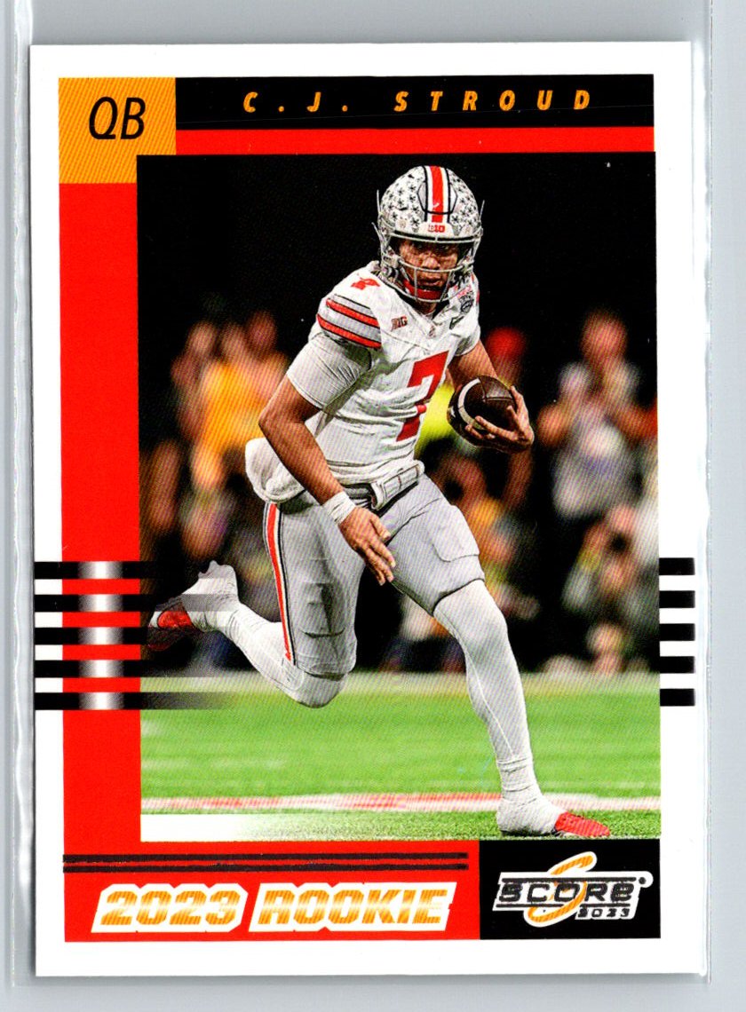 2023 Score #2 C.J. Stroud 2003 Throwback Rookies P62