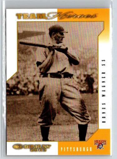 2003 Donruss Team Heroes #417 Honus Wagner Glossy P63