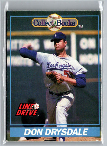 1991 Line Drive Collect-a-Books #10 Don Drysdale P63