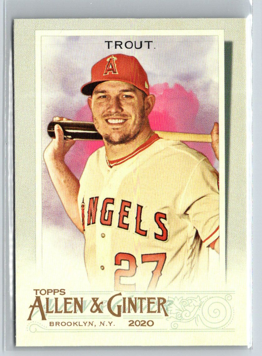 2020 Topps Allen & Ginter #85 Mike Trout P63