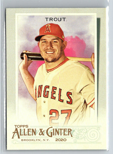 2020 Topps Allen & Ginter #85 Mike Trout P63