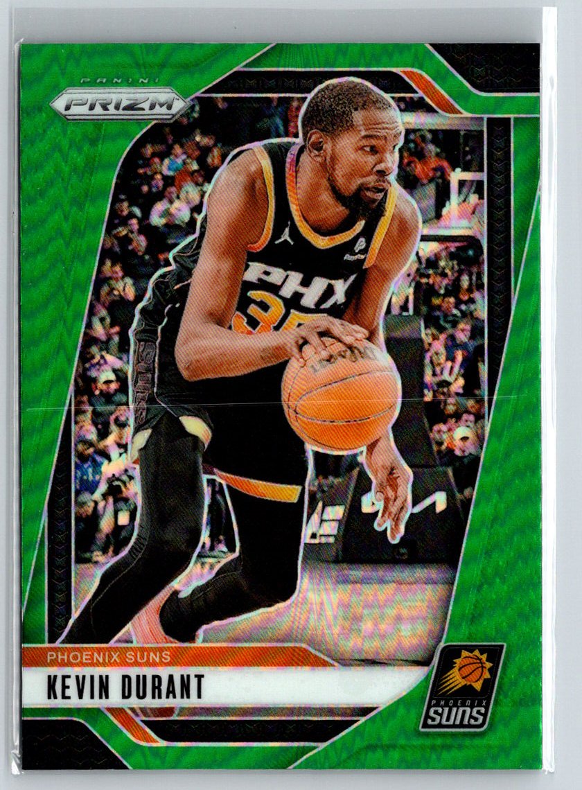 2024-25 Panini Prizm #187 Kevin Durant Prizms Green P64