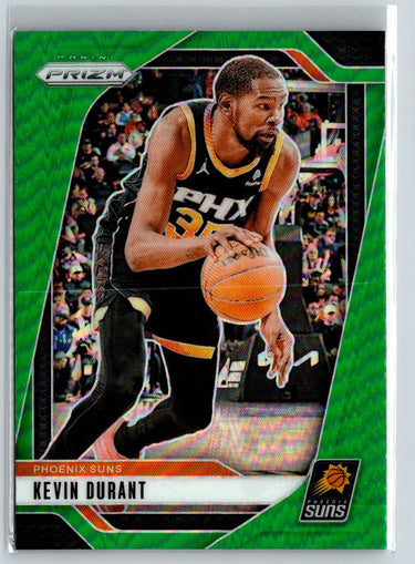 2024-25 Panini Prizm #187 Kevin Durant Prizms Green P64