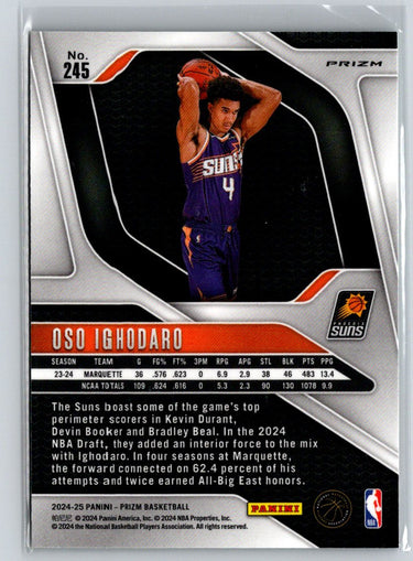 2024-25 Panini Prizm #245 Oso Ighodaro Prizms Green Wave P64