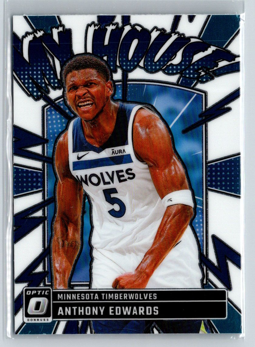 2024-25 Donruss Optic #2 Anthony Edwards My House P64