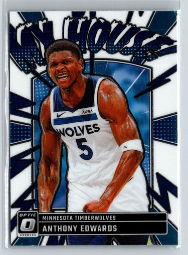 2024-25 Donruss Optic #2 Anthony Edwards My House P64