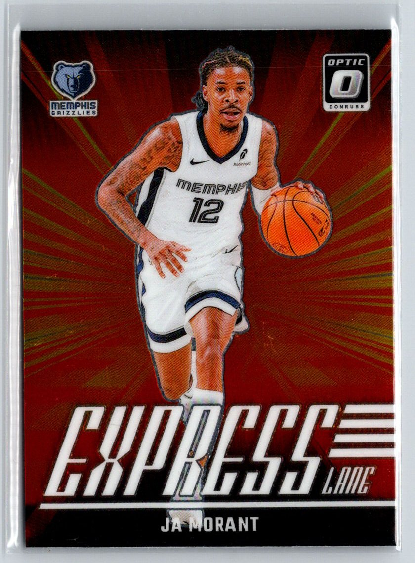 2024-25 Donruss Optic #17 Ja Morant Express Lane P65