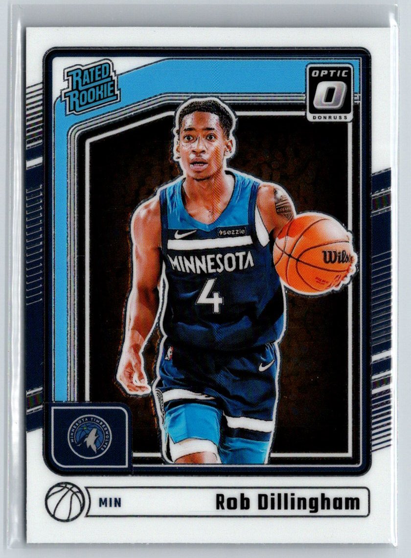 2024-25 Donruss Optic #259 Rob Dillingham P65