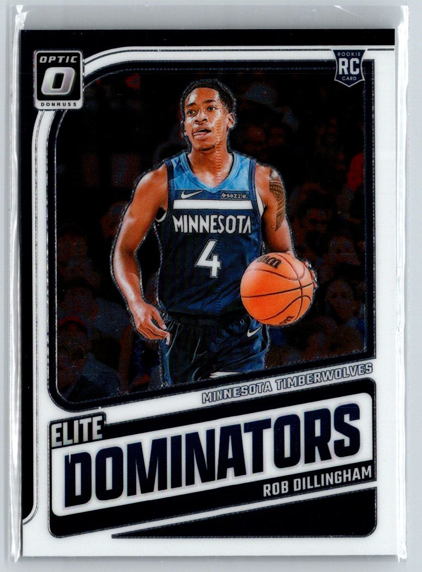 2024-25 Donruss Optic #1 Rob Dillingham Elite Dominators P66