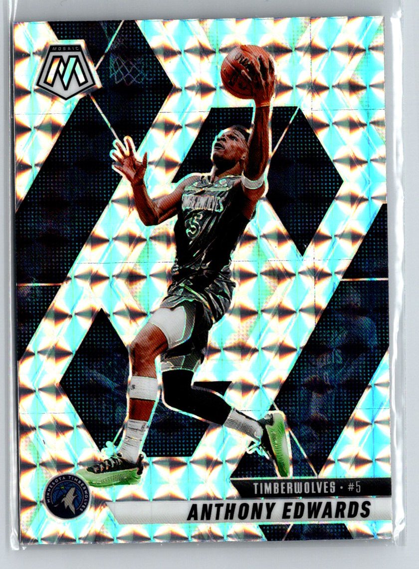2024-25 Panini Mosaic #36 Anthony Edwards Mosaic P67