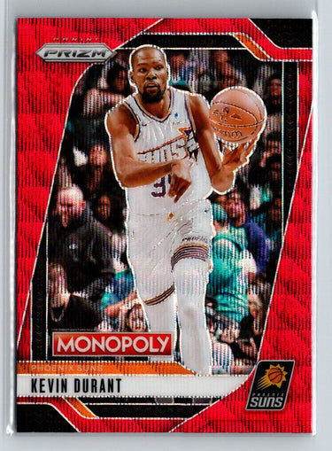 2024-2025 Panini Prizm Red waves Kevin Durant #76 P68