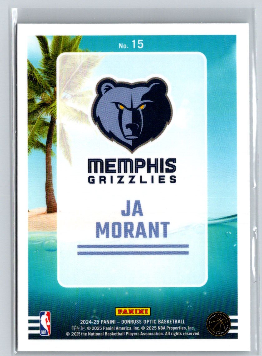 2024-25 Donruss Optic #15 Ja Morant Splash! P68