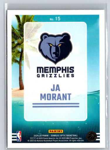 2024-25 Donruss Optic #15 Ja Morant Splash! P68