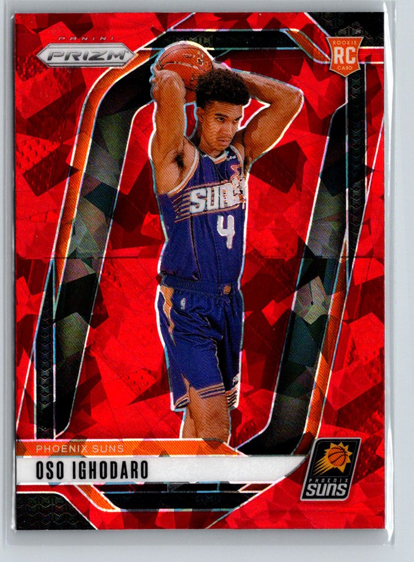 2024-25 Panini Prizm #245 Oso Ighodaro Prizms Red Ice P69