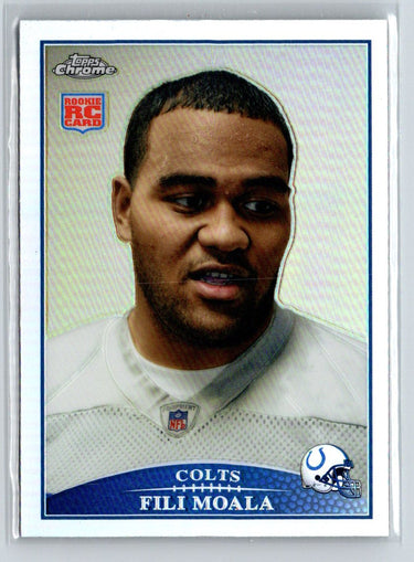2009 Topps Chrome #TC165 Fili Moala Refractors P70