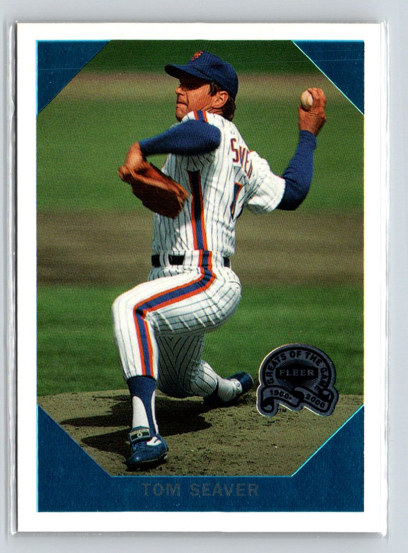 2000 Fleer Greats of the Game #4 Tom Seaver Retrospection P70