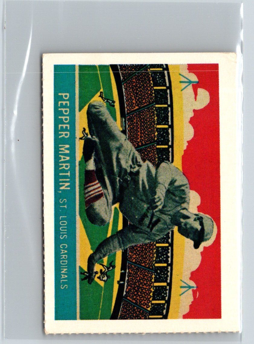 1977 Dover Publications Classic Baseball Cards Reprints #17 Pepper Martin P70