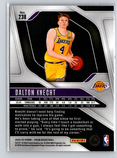 2024-25 Panini Prizm #238 Dalton Knecht Q01