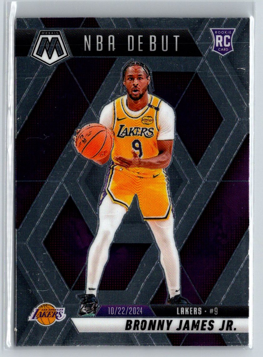 2024-25 Panini Mosaic #262 Bronny James Jr. Q01