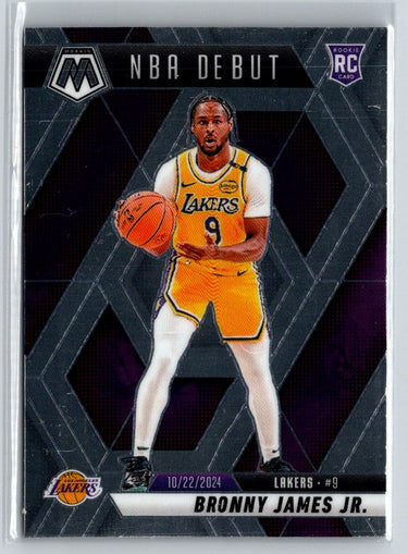 2024-25 Panini Mosaic #262 Bronny James Jr. Q01