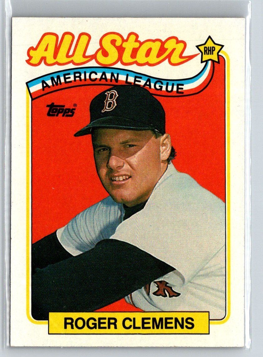 1989 Topps #405 Roger Clemens Q02