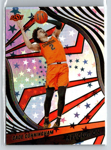 2022 Panini Chronicles Draft Picks #73 Cade Cunningham Revolution Astro Q02