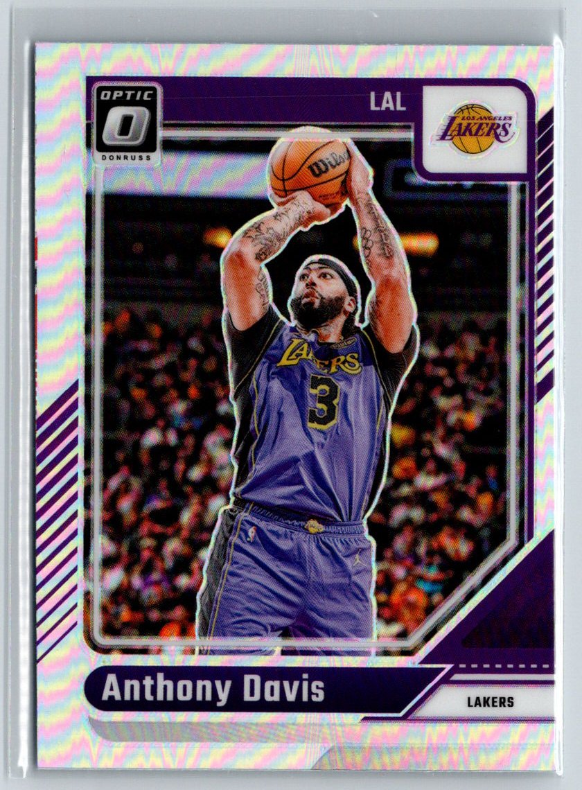 2024-25 Donruss Optic #207 Anthony Davis Silver Prizm Q02