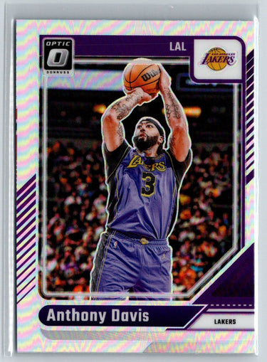 2024-25 Donruss Optic #207 Anthony Davis Silver Prizm Q02