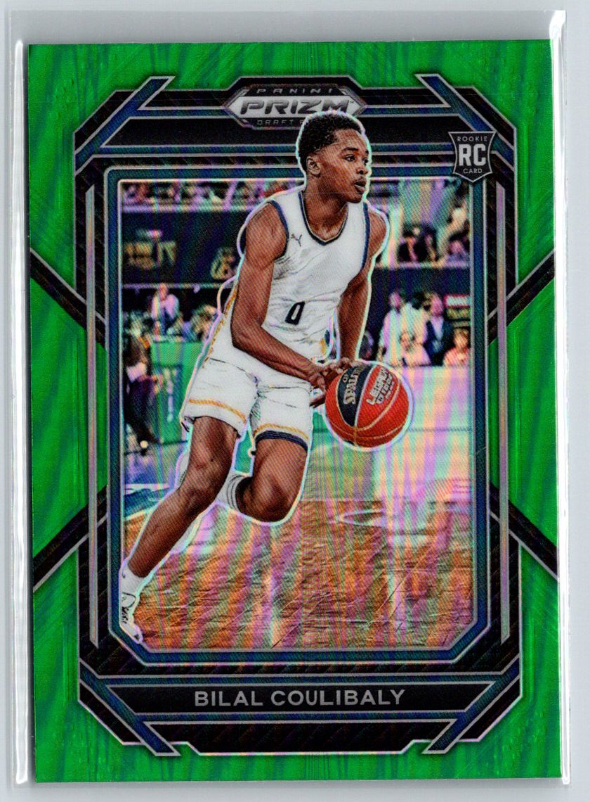 2023 Panini Prizm Draft Picks #97 Bilal Coulibaly Green Wave Q02