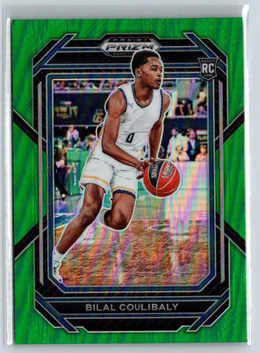 2023 Panini Prizm Draft Picks #97 Bilal Coulibaly Green Wave Q02